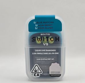 Boutiq - Disposable - Blue Matcha x Acai Berry x Sour Slush - 2G