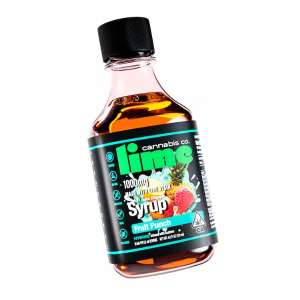 1000mg Live Resin THC Syrup Tincture | Fruit Punch