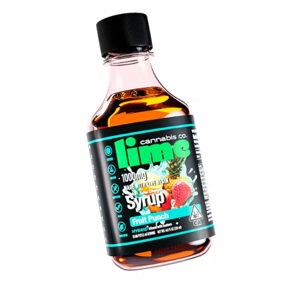 1000mg Live Resin THC Syrup Tincture | Fruit Punch