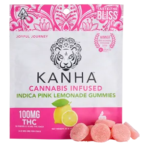 Kahna: Indica - Pink Lemonade (100 mg) Gummies
