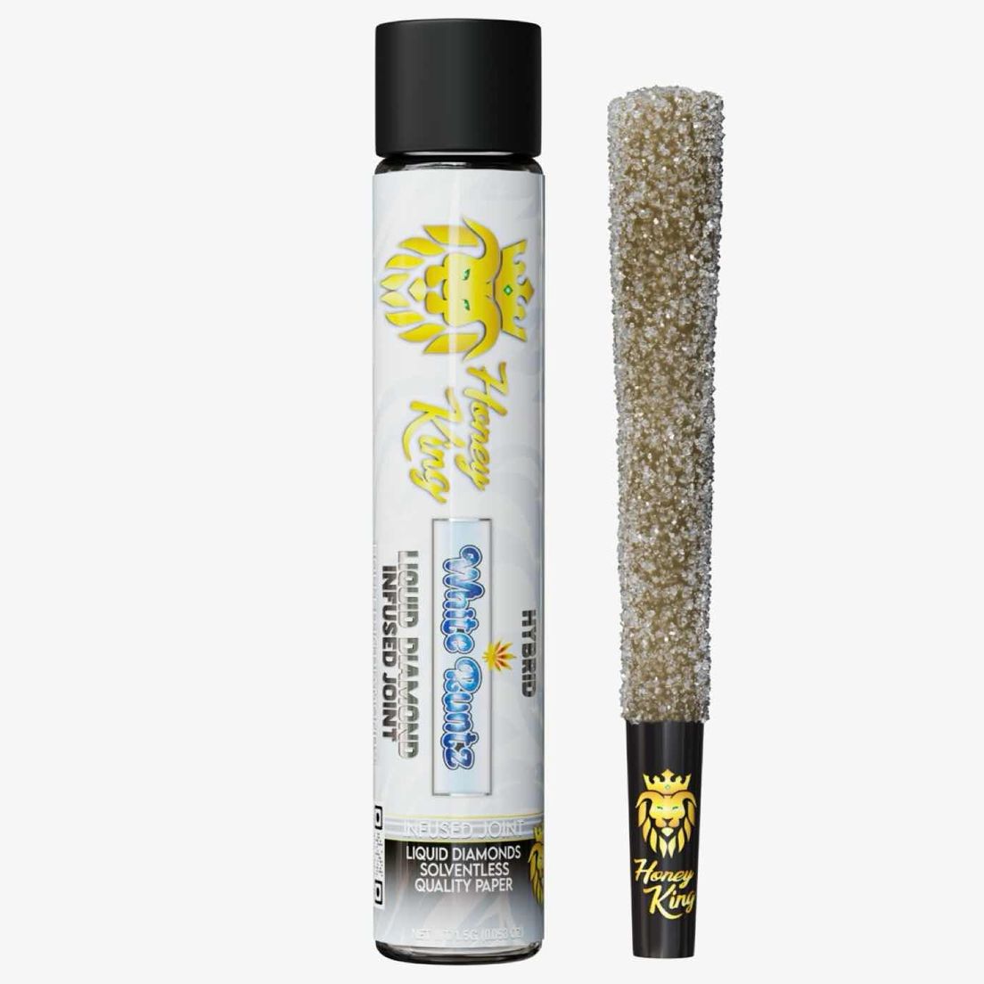 Honey King - White Runtz Crushed Diamond Infused Preroll 1.5G