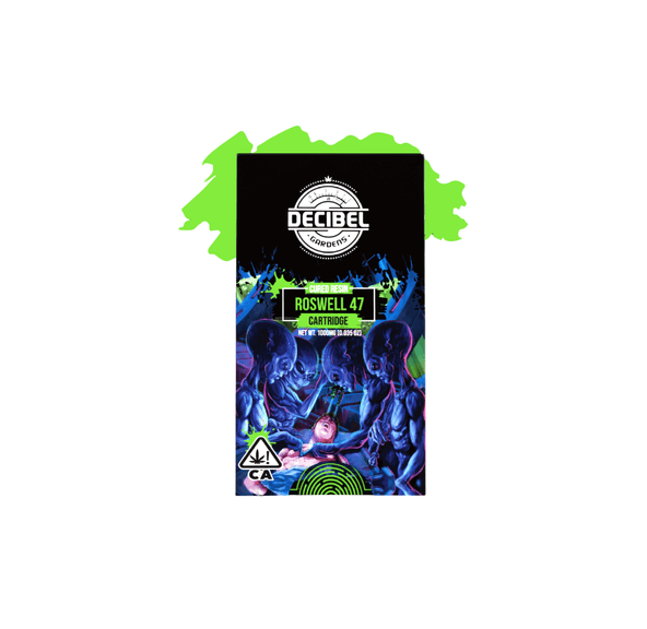 Decibel Gardens | Vape Cart | 1g | Cured Resin | Roswell 47