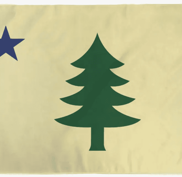 Maine Rainbow 1901 Flag