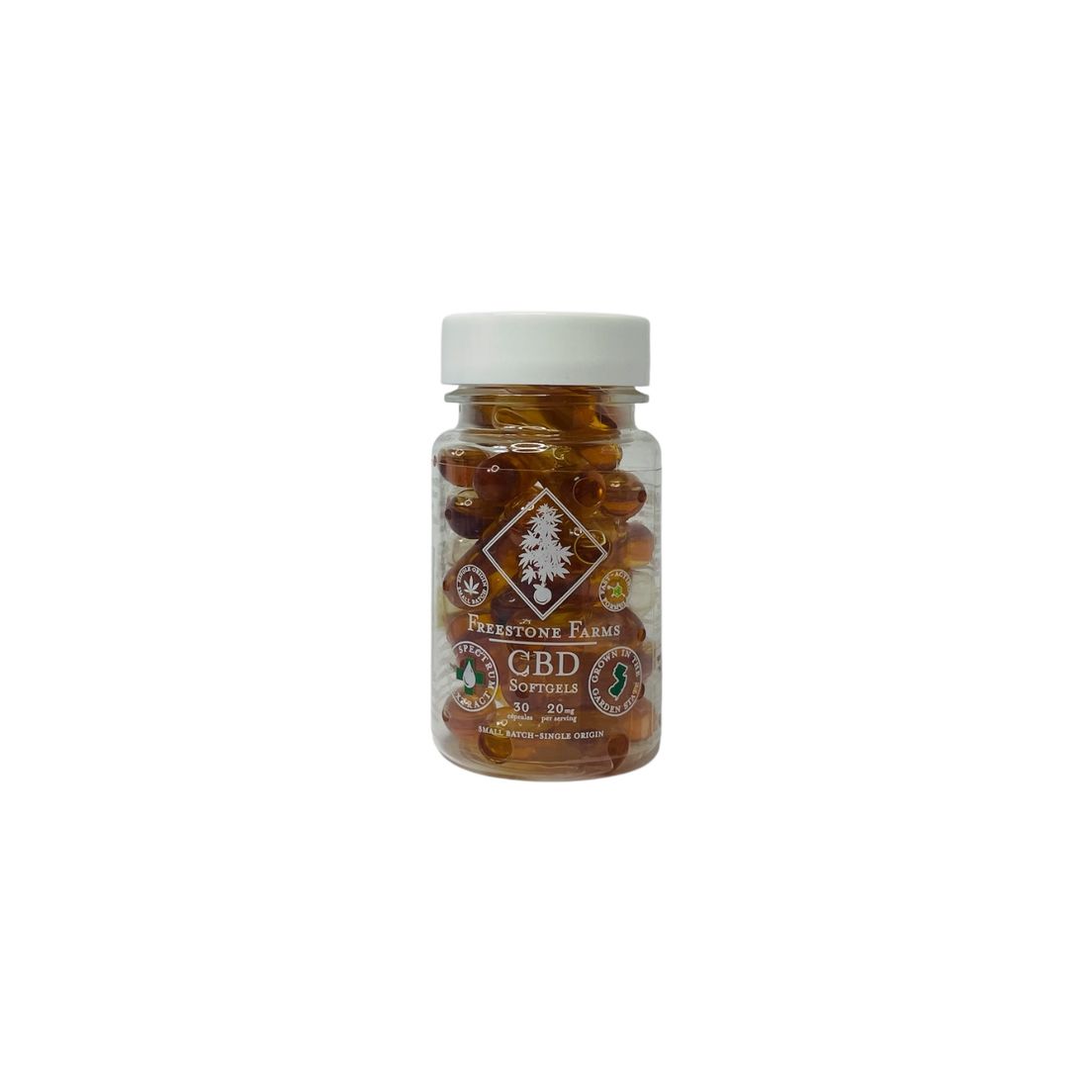FF CBD Softgels 30ct 20 mg