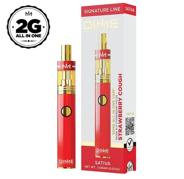 Strawberry Cough Signature Line 2000MG All In One Device