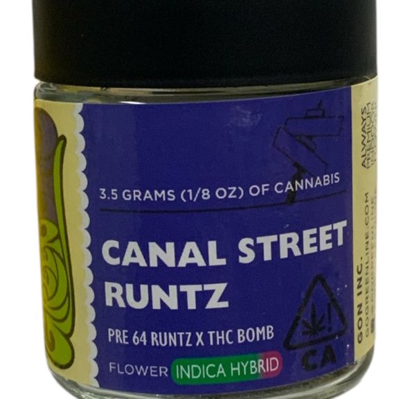 Greenline - Canal Street Runtz 3.5g Flower