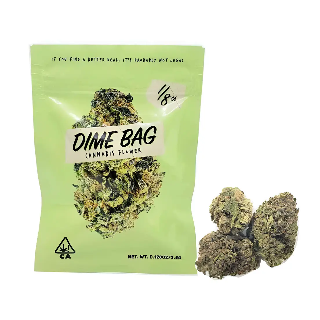 1. Dime Bag | Flower | 3.5g | Modified Mintz
