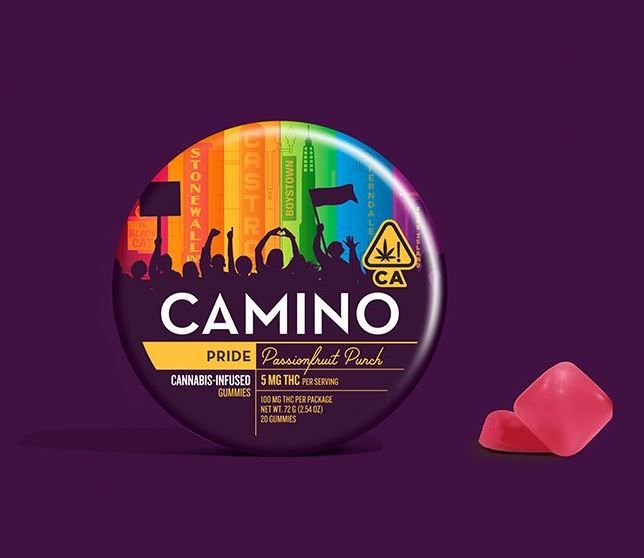 Camino Gummies Pride Passionfruit Punch 100mg