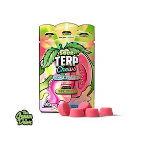 ABX - Terp Chews - Sour Watermelon - Gummies - 100mg***