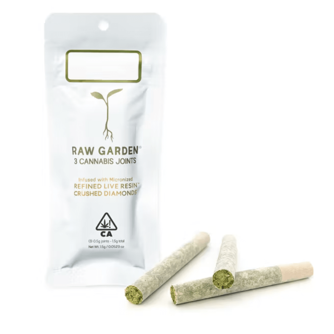 Raw Garden™ - Kimbo Cookies 3pck Pre Rolls 1.5g