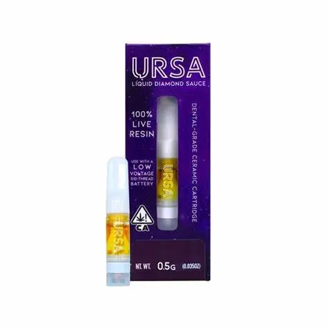 URSA Liquid Diamond Sauce Cartridge 1.0g Sativa Guava Jelly