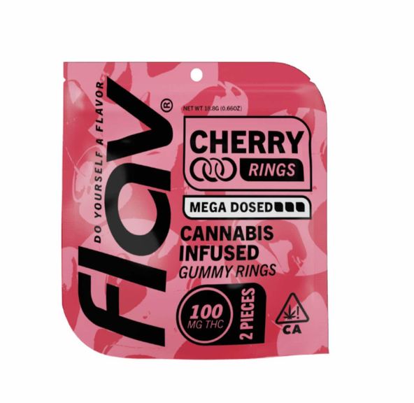 Flav - Macro Ring - Cherry - - 100mg