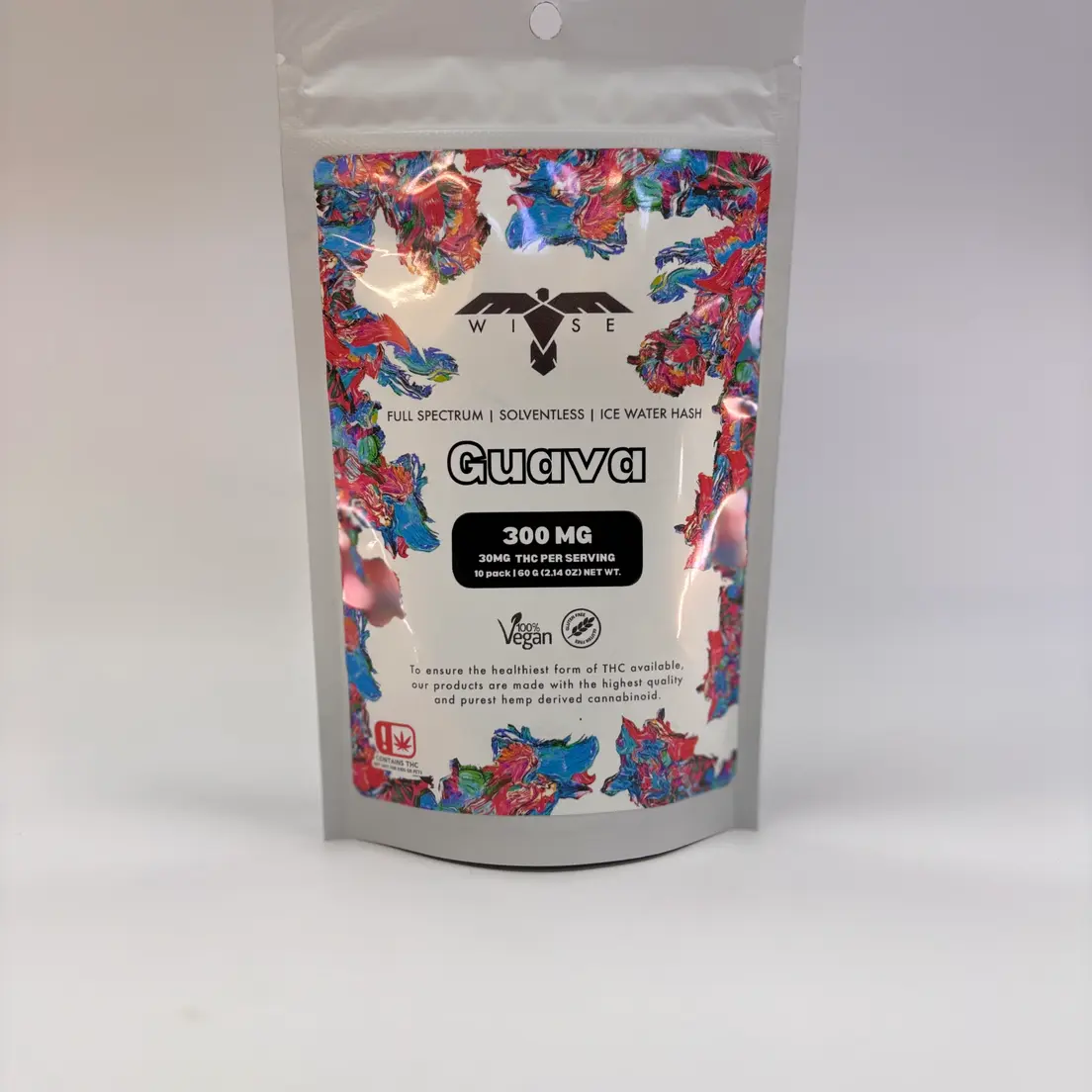 Wise Cannabis | Guava Hash Rosin Gummies - 300mg
