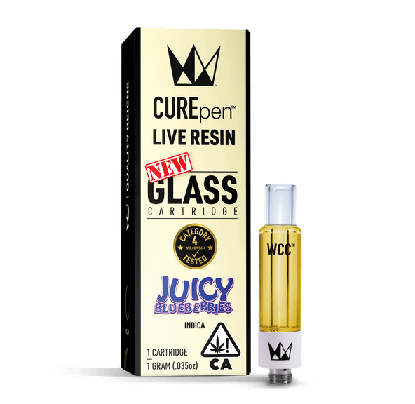 Juicy Blueberries Live Resin Cartridge - 1g