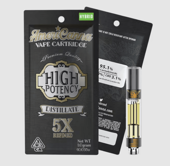 AmeriCanna Pineapple Express 1g Cartridge 91%