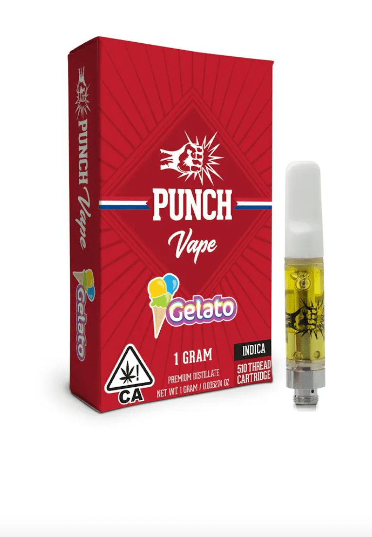 Punch Vape 1G 510 Cart Gelati