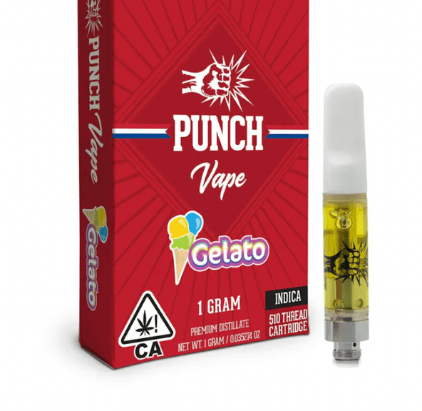 Punch Vape 1G 510 Cart Gelati