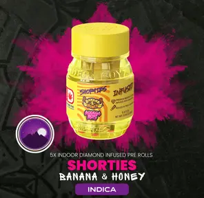 BODEGA BOYS 3.5G SHORTIES BANANA & HONEY