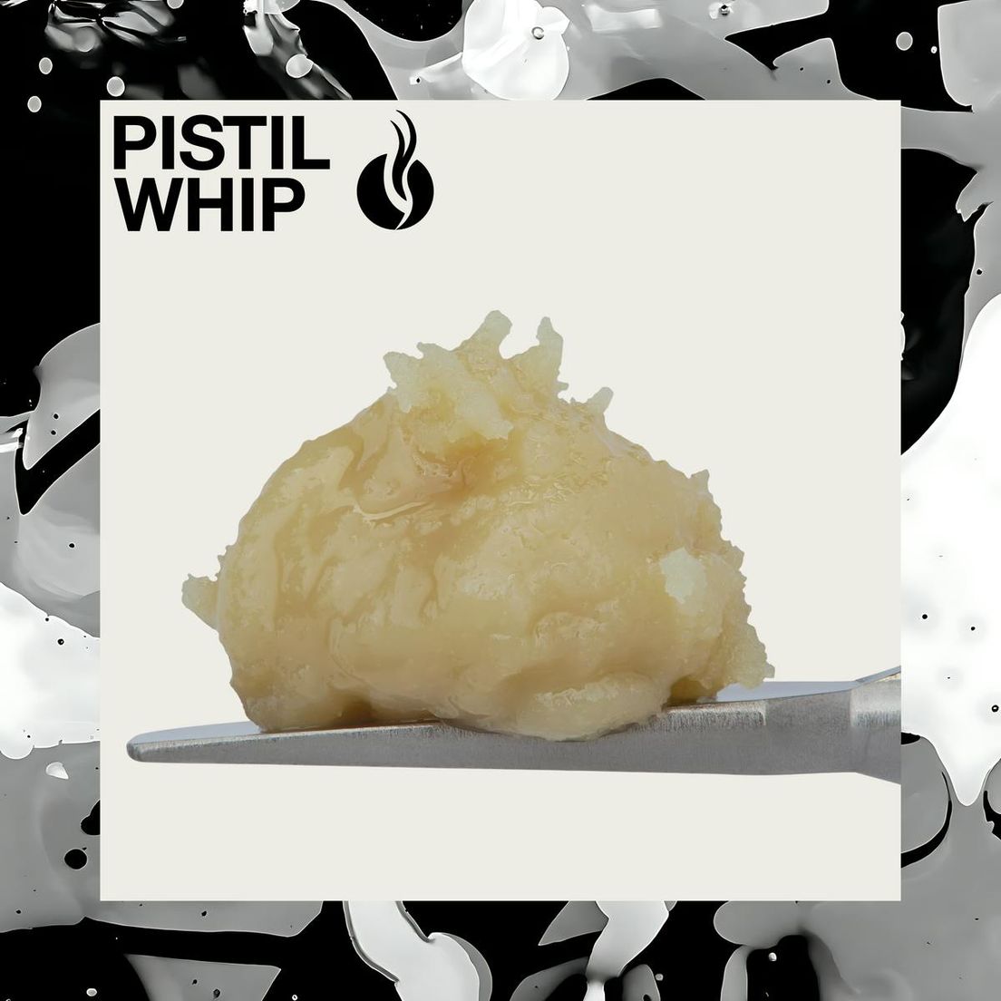 Pistil Whip - Sticky Papaya Live Rosin Badder 1g