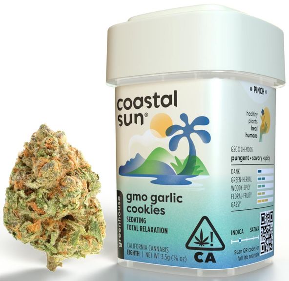 Coastal Sun - GMO Garlic Cookies 3.5g