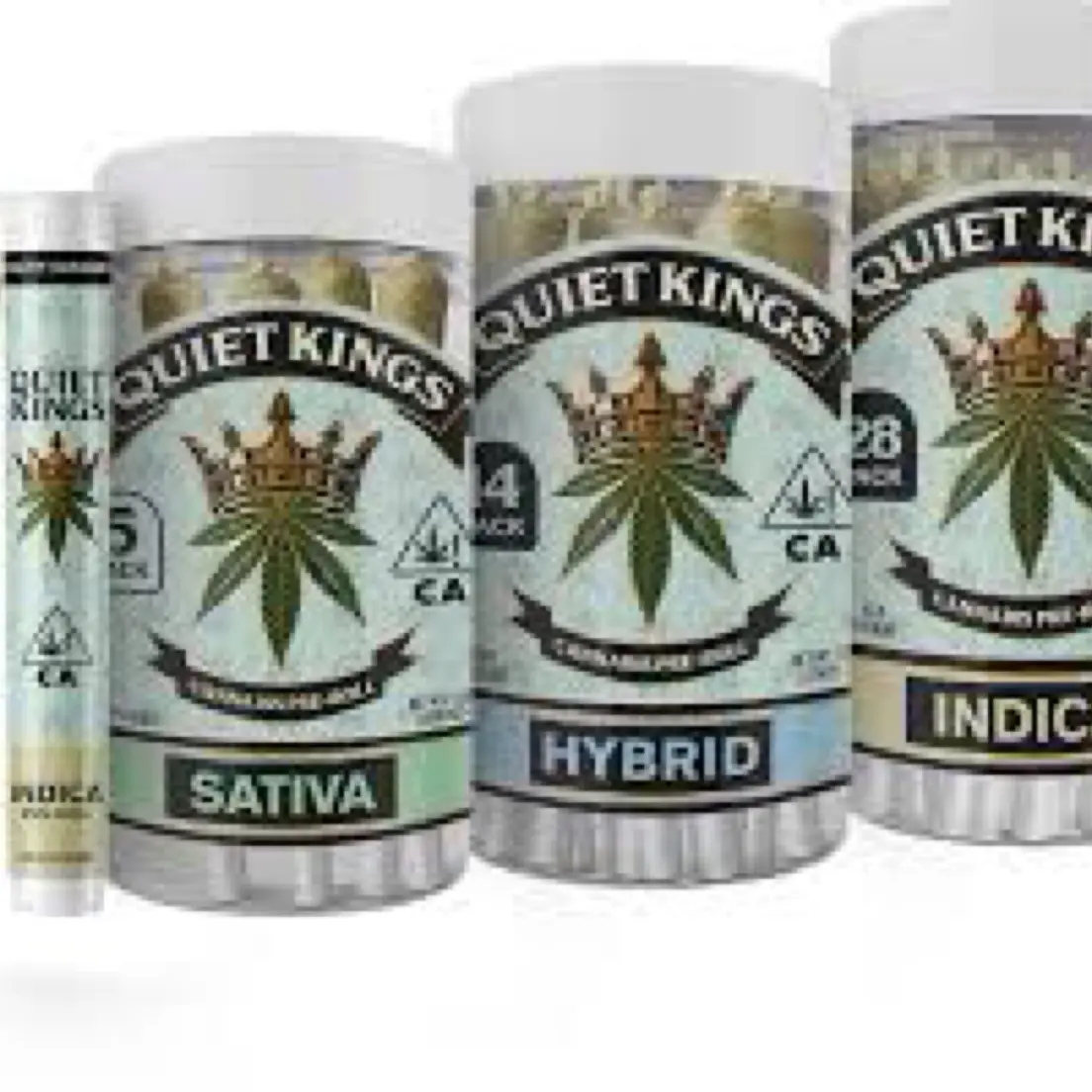 Quiet Kings - 14g Pre-Roll Pack (24k Gold)