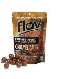 Flav - Dark Chocolate Bites - Caramel Balls
