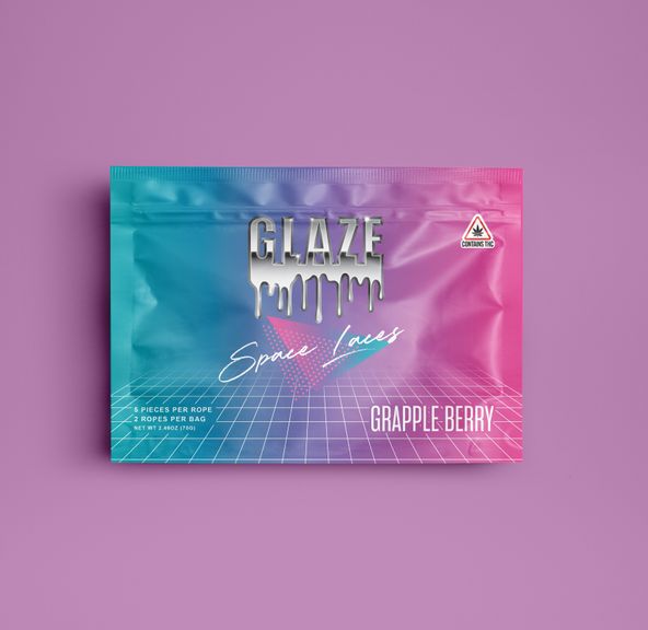 GLAZE Space Laces - Grappleberry - 10mg each - 100mg total - 10 pcs