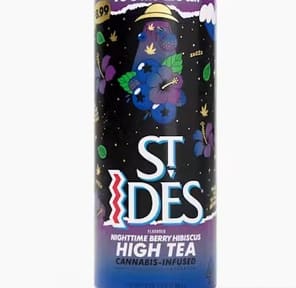 St. Ides Tea Nighttime Berry Hibiscus 100mg THC / 20mg CBN