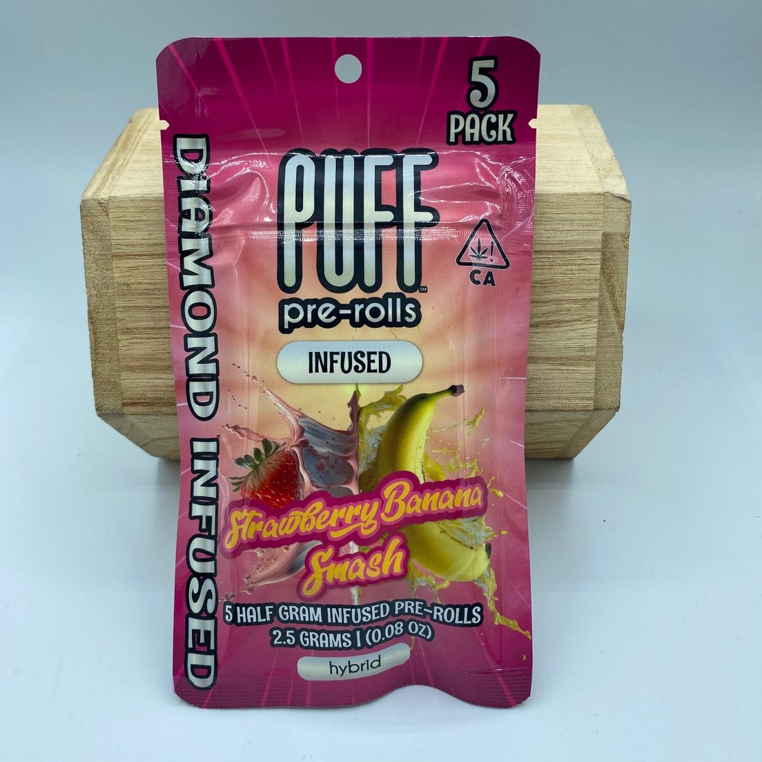 Puff - Strawberry Banana Smash 2.5g Multipack Infused Preroll
