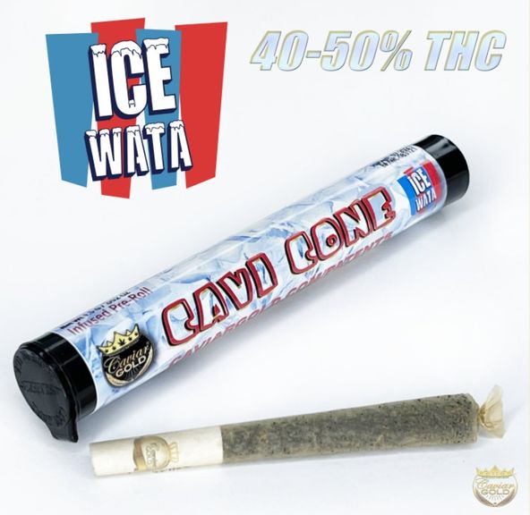 CAVIAR GOLD Ice Wata Cone Pre-Roll THC764.88 MG 1.5G