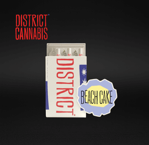 District Cannabis | Beach Cake | 6pk Pre-rolls | .5g ea (3g Total) | Hybrid