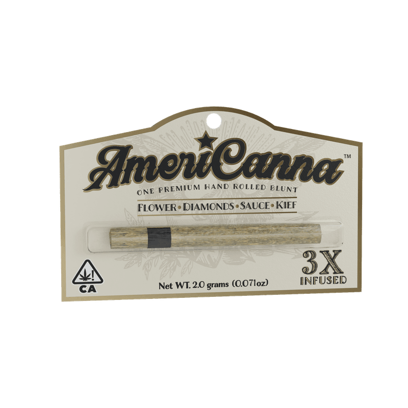 AmeriCanna Peanut Butter Breath 1.5g Infused Blunt 35.6%