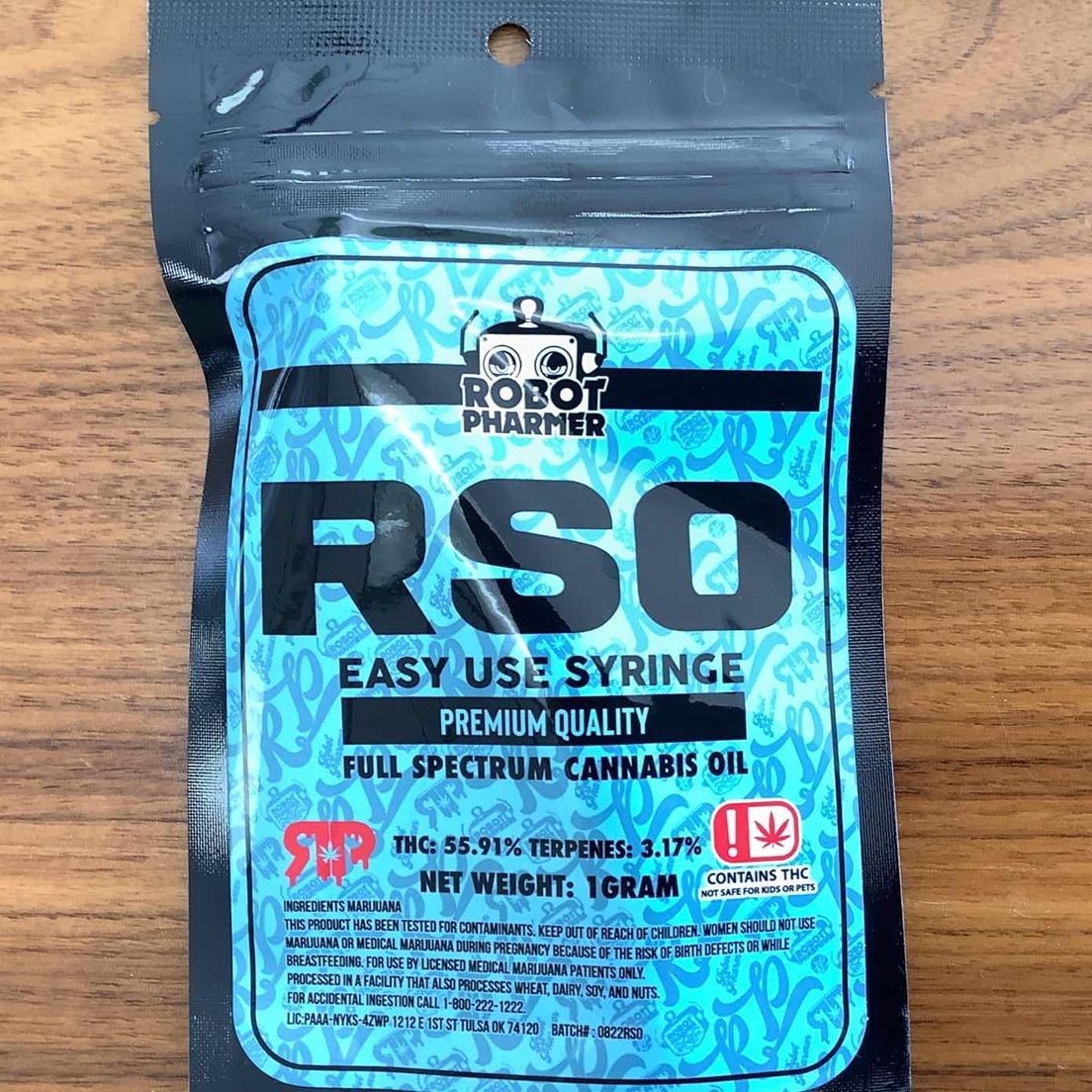 Robot Pharmer 1g RSO