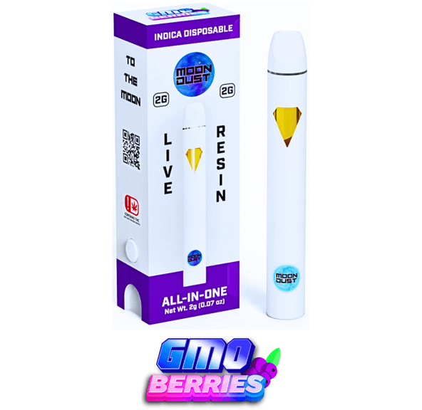 Moondust - 2G - LIVE RESIN DISPOSABLE - GMO BERRIES - INDICA