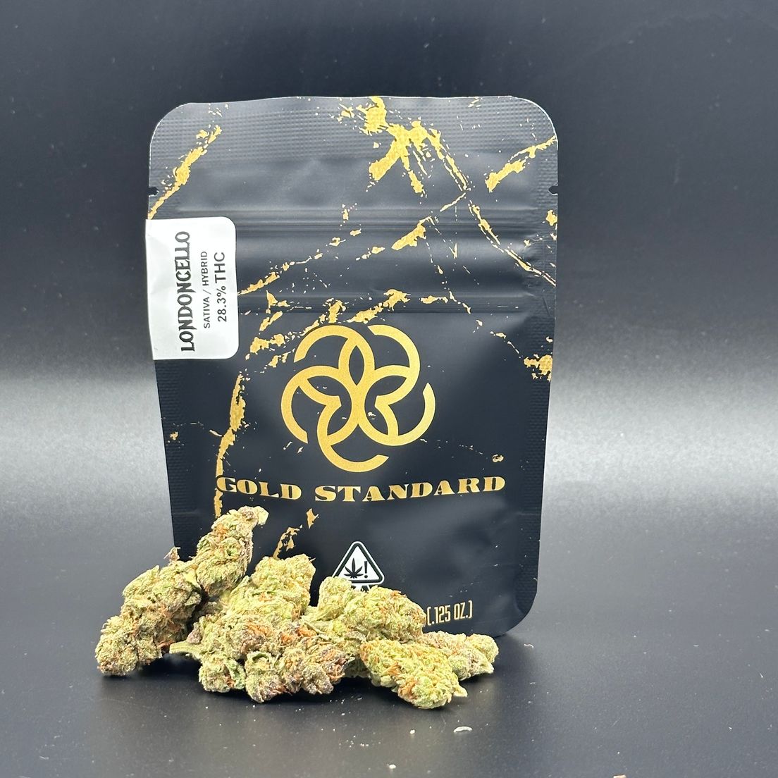 LONDONCELLO LIGHT DEP FLOWER BY GOLD STANDARD 3.5G THC 28.3%