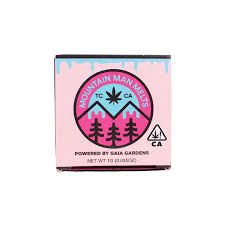 Mountain Man Melts Rosin Rainbow Guava $50