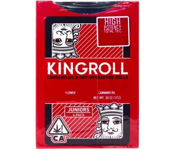 KINGPEN KINGROLL - Tangerine Sunrise x Kreamsicle 3g Infused Preroll 4pack - Sativa