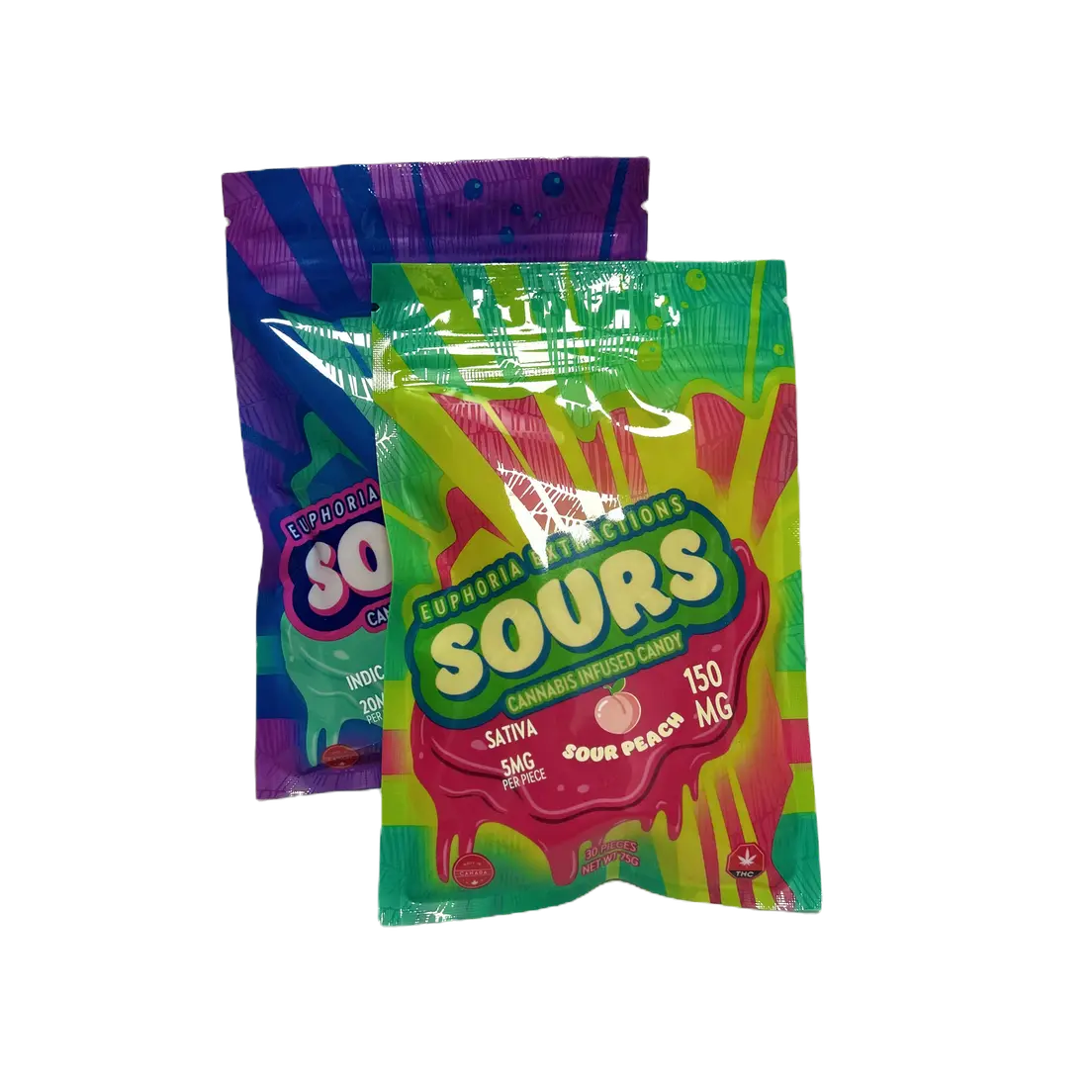 Euphoria Sours Gummies 150mg $16