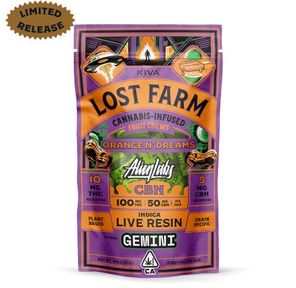 Lost Farm Fruit Chews Orange N Dreams 100mg THC / 50mg CBN