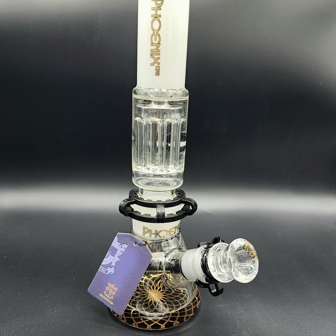 12" PHOENIX WATER PIPE WITH GLYCERIN ATTACHMENT