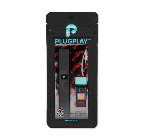 PlugPlay- Peach Ringz (Reusable) All In One 1g (H)