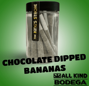 Chocolate Dipped Bananas .5g Preroll 20 Pack (Total Weight 10g) (@Thekingsstache)