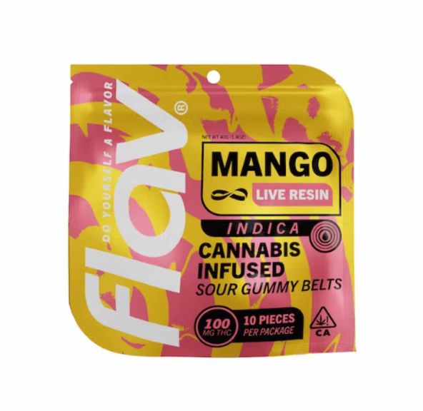 Flav - Belt - Mango - Live Resin - 100mg 40g