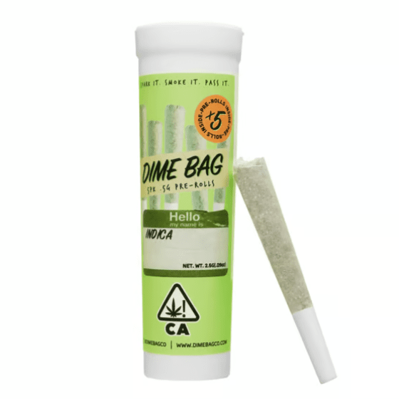 Infused Pre-Roll 5 Pack Rainbow Kush