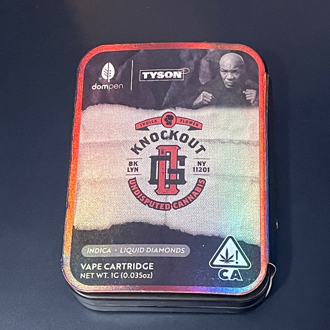 Dompen- Tyson Knockout OG Liquid Diamonds Cartridge 1g (I)