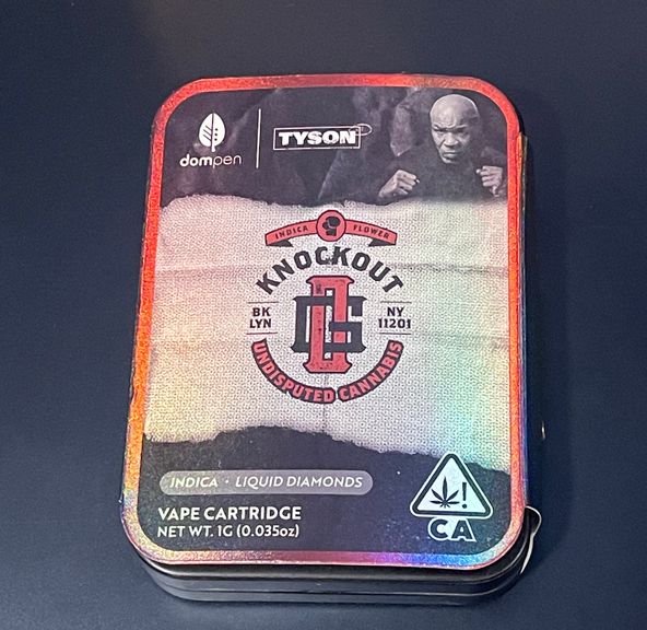Dompen- Tyson Knockout OG Liquid Diamonds Cartridge 1g (I)