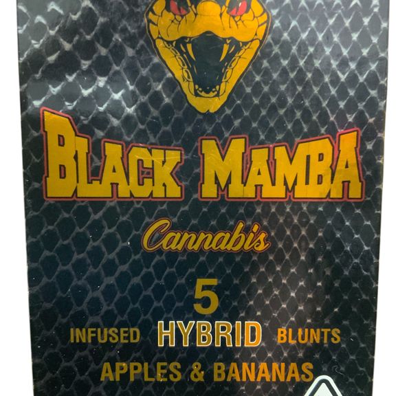 Black Mamba - Apples & Bananas 5pk Infused