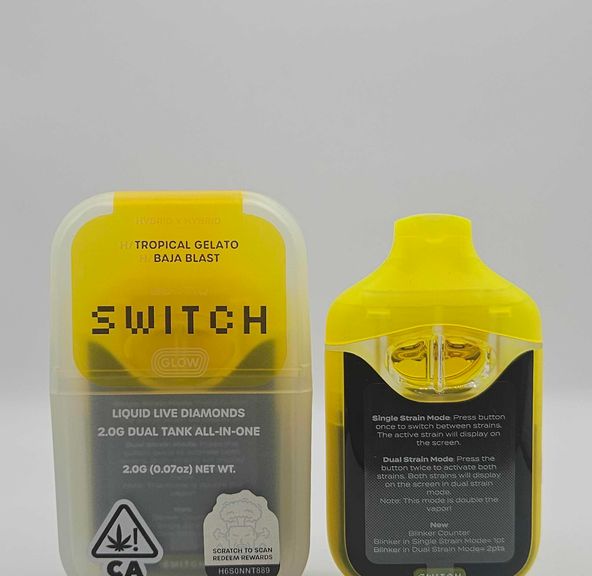 Boutiq Switch / Glow - Disposable - Tropical Gelato x Baja Blast - 2G