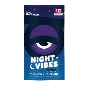 DŌSD Edibles - 100mg Night Vibes with CBN - Blackberry