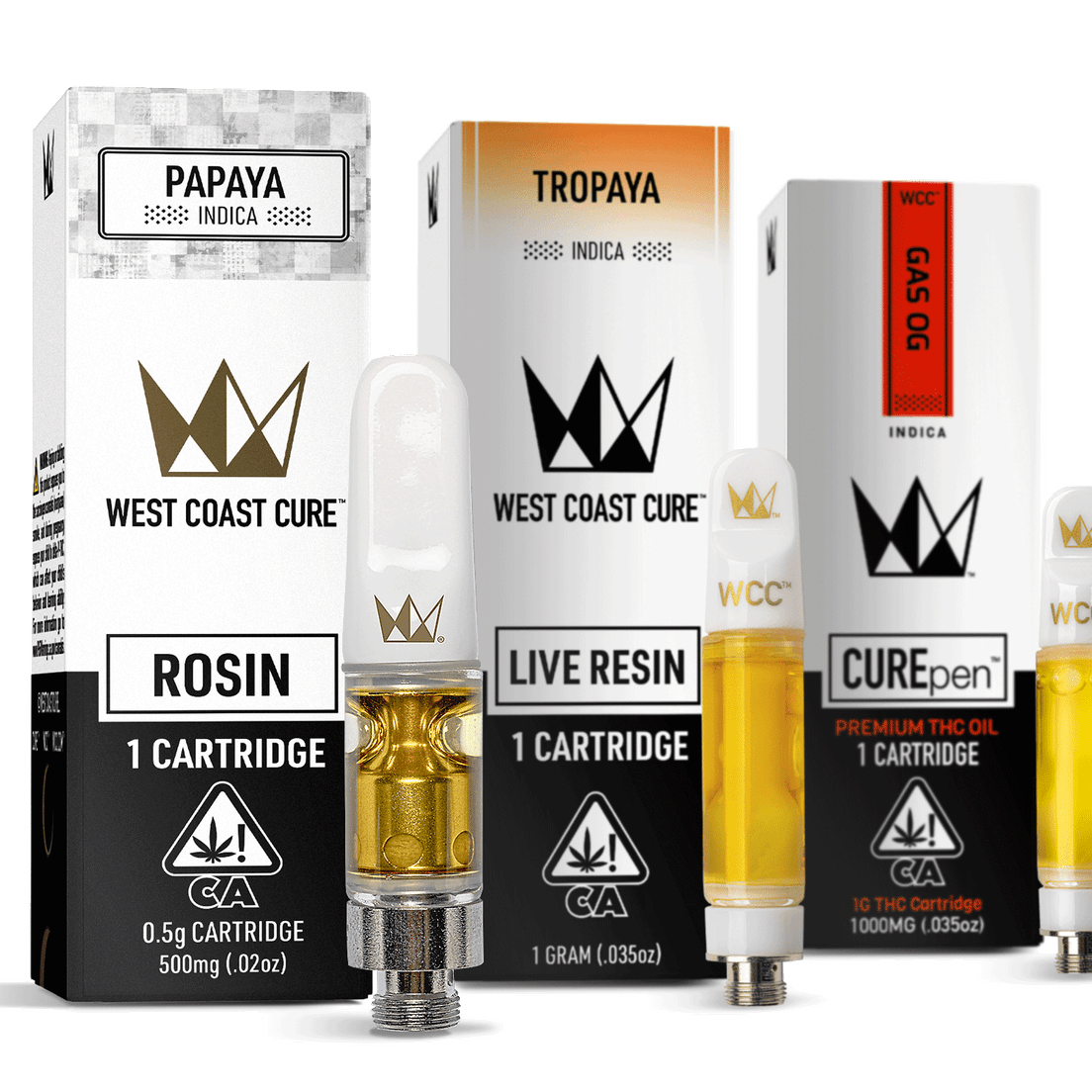 West Coast Cure - Banana OG Live Resin Cartridge - 1G 1g